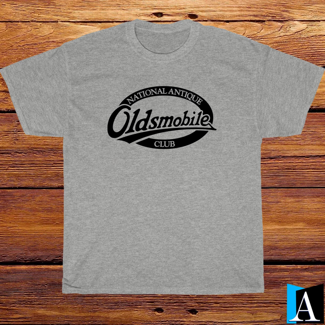 Oldsmobile Club Logo Mens T-Shirt Classic Muscle Car Graphic Tee Made in USA