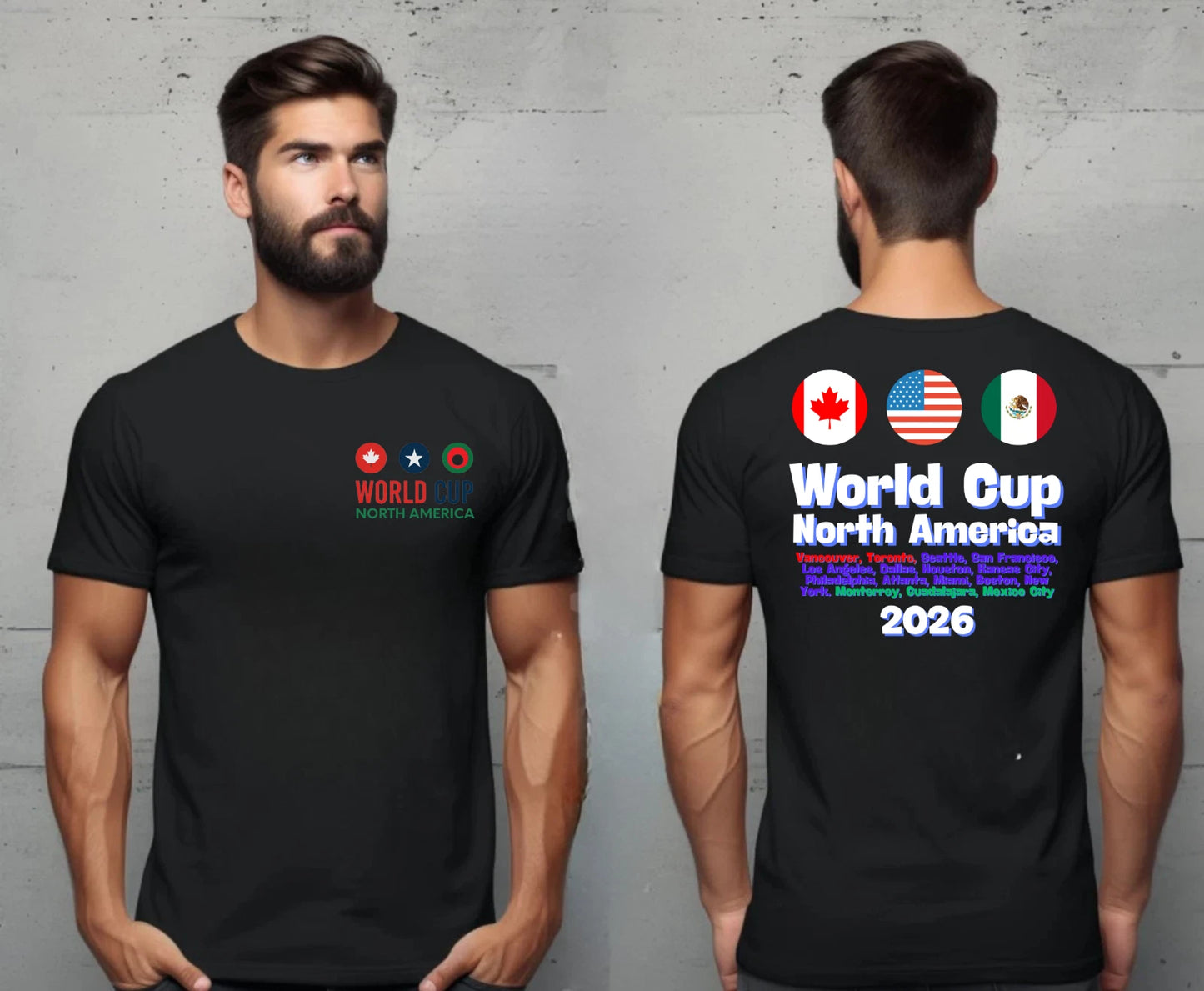 World Cup 2026 North America DryBlend® T-Shirt World Cup soccer 26