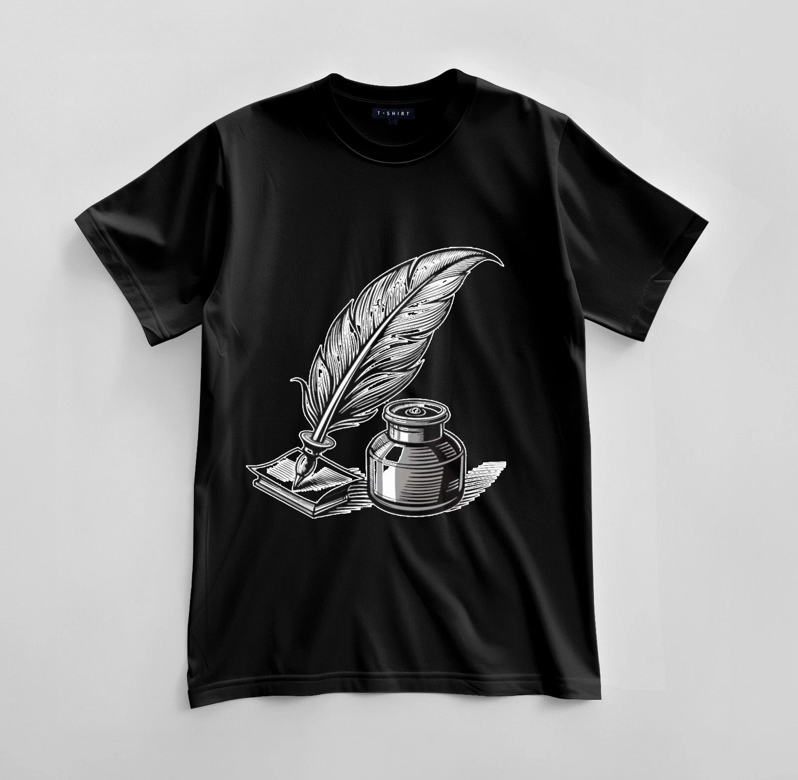 Custom Pen Graphic T-shirt Design Unisex Jersey Short Sleeve Tee