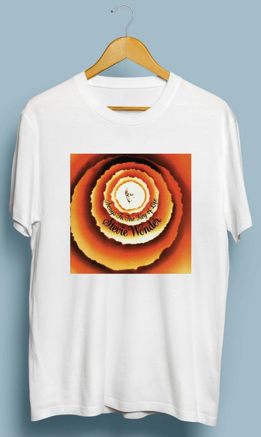 Vintage Stevie Wonder Song In The Key Of Life  Retro T Shirt S M L XL 2XL
