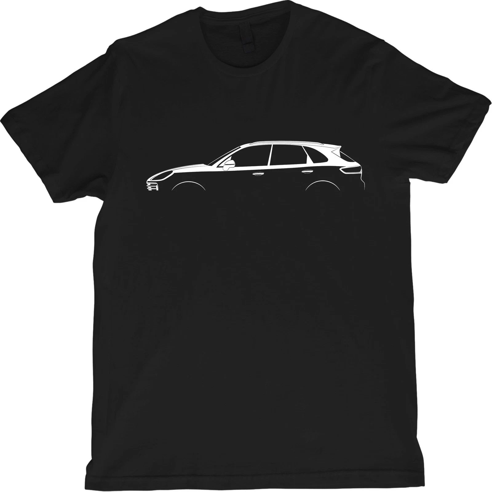 S 9YA Silhouette T-Shirt Modern Performance SUV Outline Tee