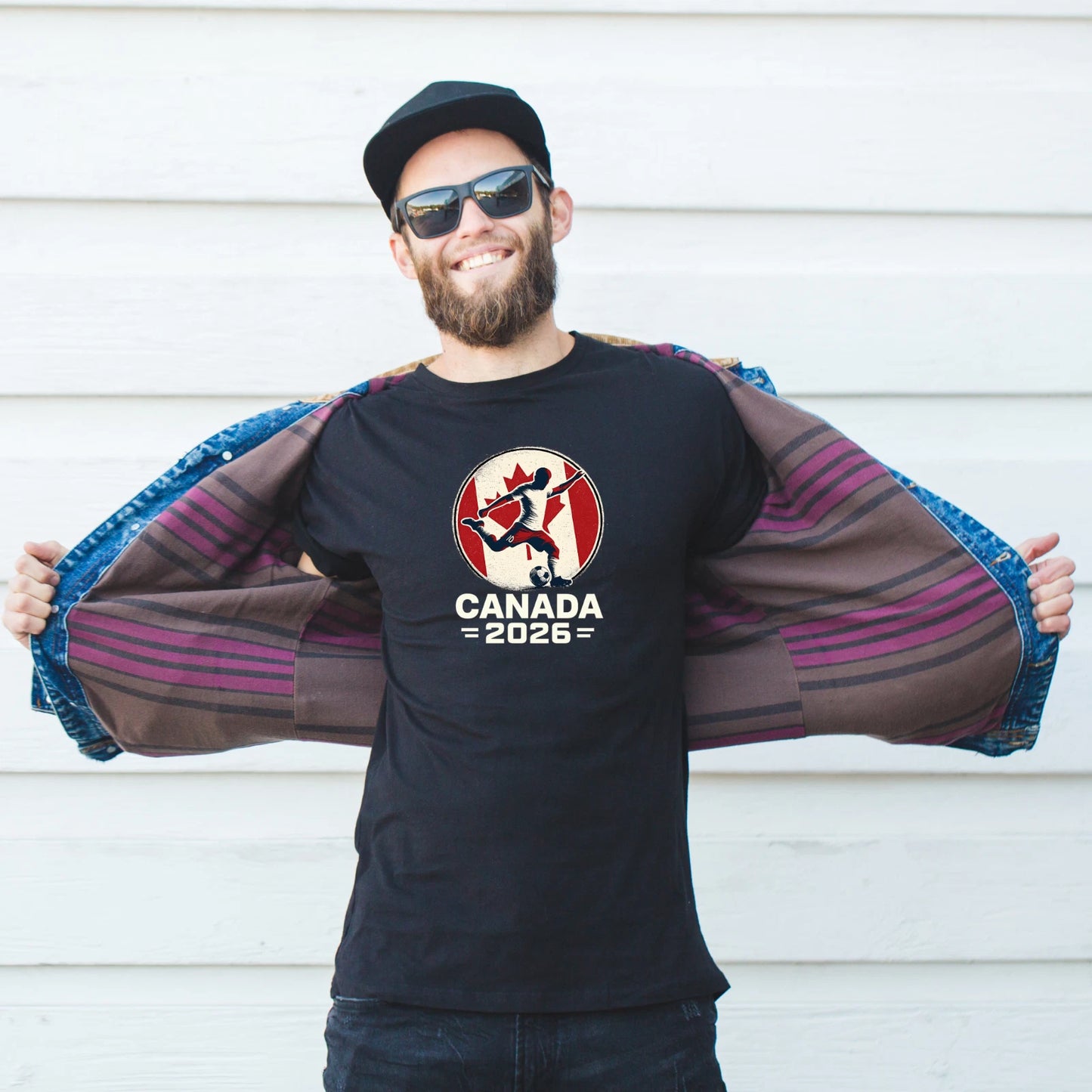 North America Apparel Collection for Soccer Fans 2026 CANADA Unisex  T-Shirt