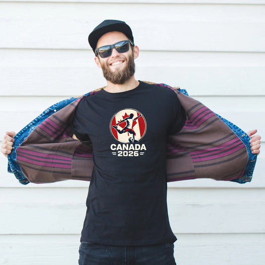 North America Apparel Collection for Soccer Fans 2026 CANADA Unisex  T-Shirt