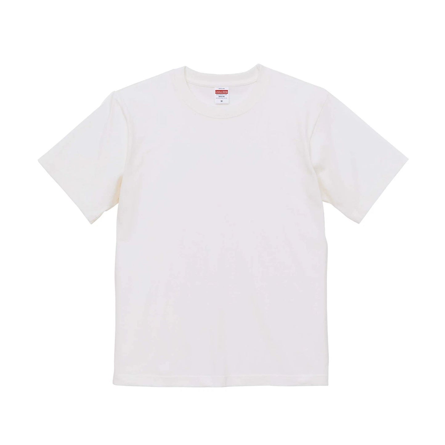 United Athle 6.2oz Premium T-Shirt 594201 [Men's] Vanilla white XL