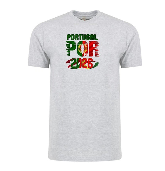 Portugal Soccer Country Flag T-Shirt World Cup 2026 Adult Unisex Football Tee