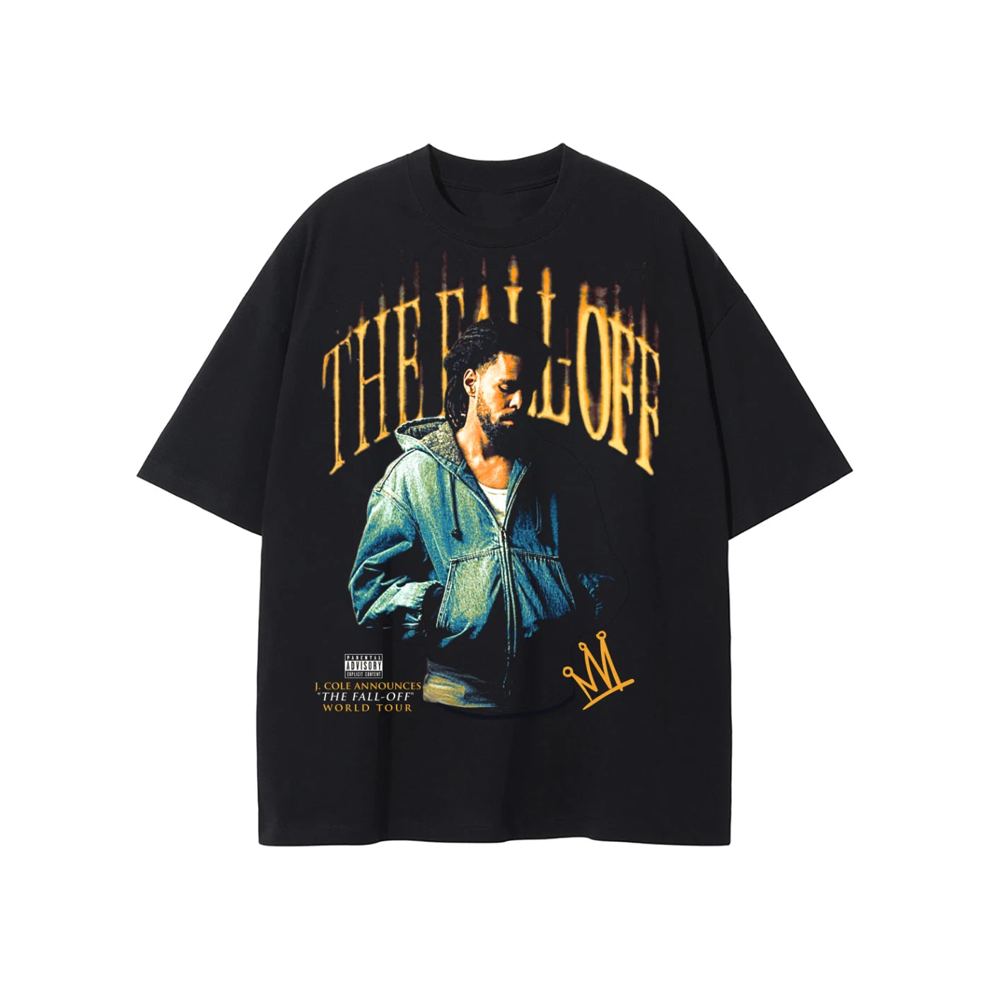 J. Cole DREAMVILLE T-Shirt NEW 100% The Fall-Off World Tour RARE!!!