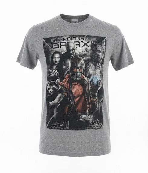 Marvel Guardians of the Galaxy Men's T-Shirt Gray