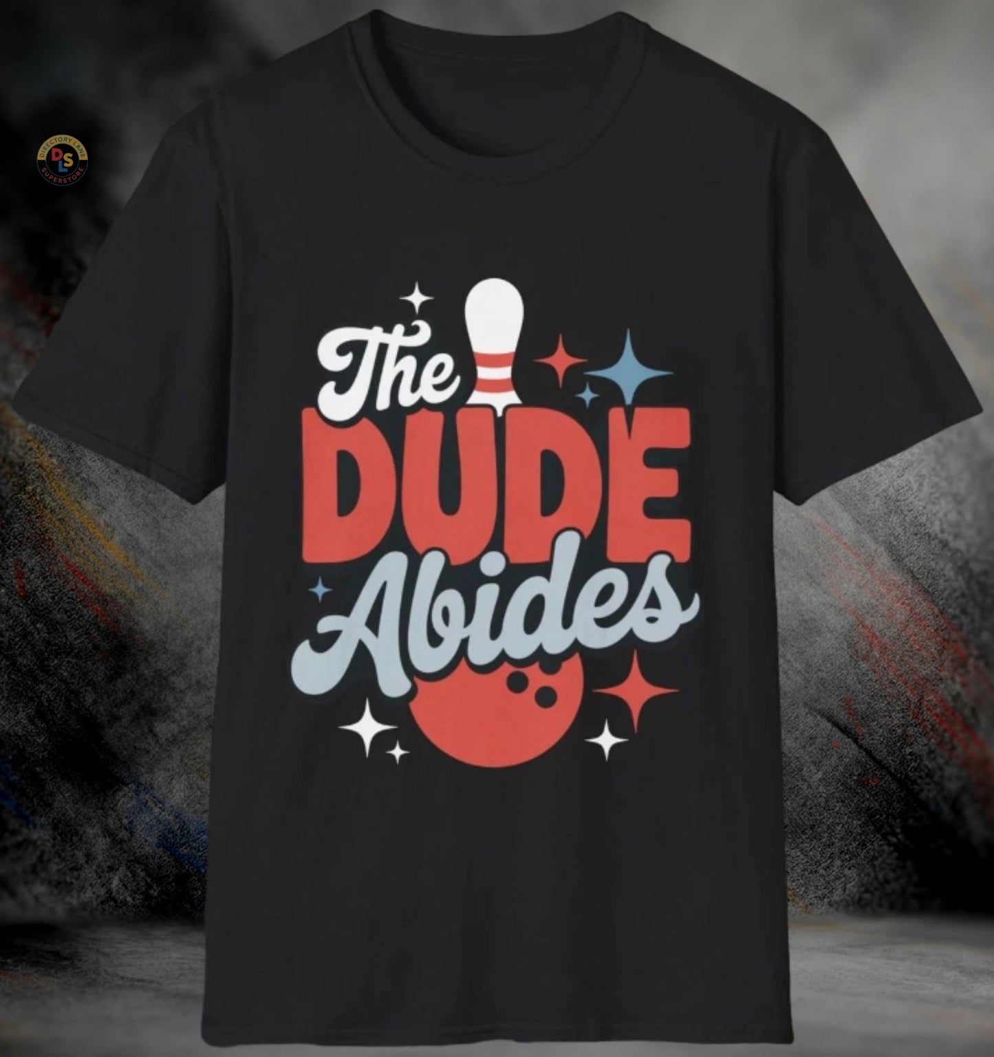 The Dude Abides Big Lebowski T-Shirt | Softstyle Tee