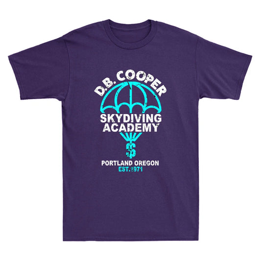 D.B. Cooper T-Shirt - DB Cooper Skydiving Academy Funny Vintage Men's T-shirt