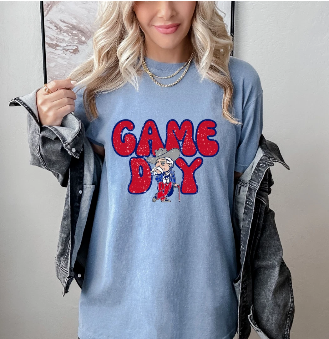 Ole Miss Shirt, Ole Miss Retro Shirt, Game Day Shirt, Ole Miss Football Tee,