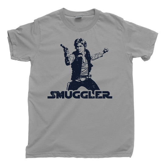 HAN SOLO Smuggler T Shirt I Know Leia Scruffy Looking Nerf Herder Scoundrel Tee