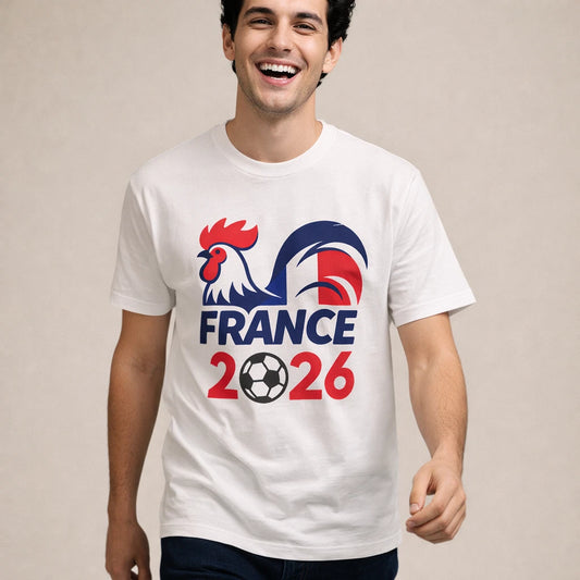 2026 World Cup France Soccer Fan T-shirt