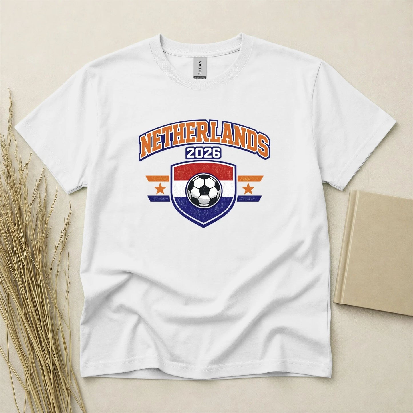 Netherlands 2026 Football Fan T Shirt Soccer Supporters Gildan Family Top