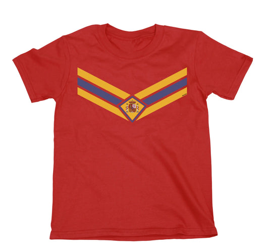 SPAIN Football TShirt 2026 V EMBLEM, Adults Kids Or Baby, World Cup Espana Kit