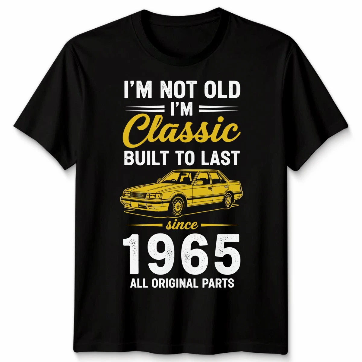 59th Birthday 1965 Classic Unisex T Shirt For Men And Women Born In 1965 Tee