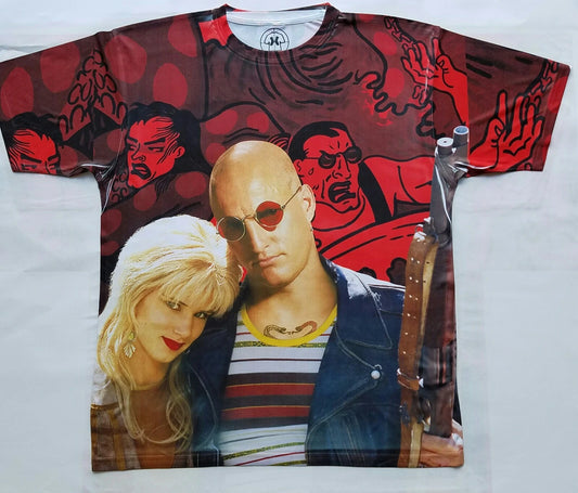 Natural born killers T shirt classic 90s movie micky mallory drugs trip