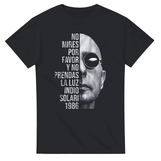 Indio Solari T-Shirt | Classic Fit Heavyweight Cotton Tee | Music Fan Gift | Uni