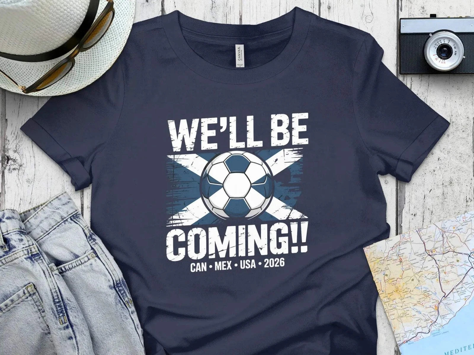 Scotland Football 2026 Celebration T-Shirt Fan Apparel