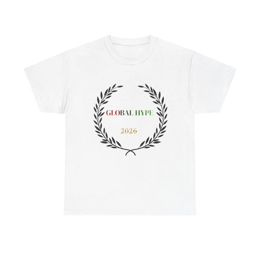 Global Hype 2026 Graphic T-Shirt International Soccer Streetwear Unisex T