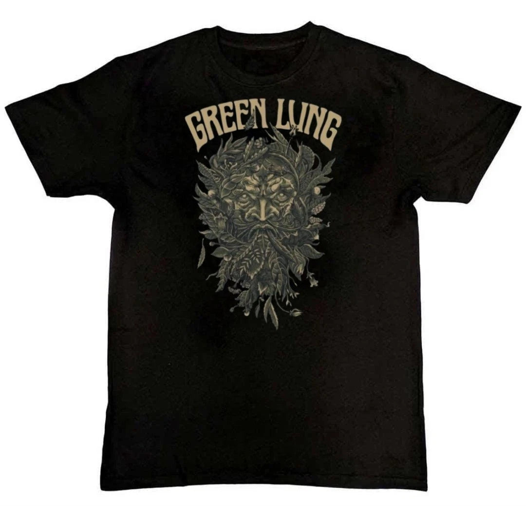 Vtg GREEN LUNG Band FOLIATE HEAD Graphic Print Unisex T-Shirt S M L XL 2 3 4 XL