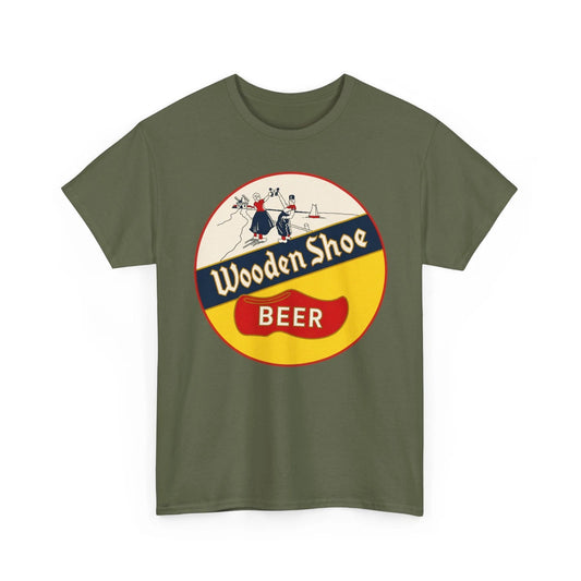 Wooden Shoe Beer Star Beverage Co. Minster OH Retro Breweriana T-Shirt