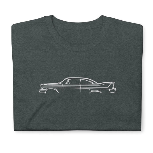 Softstyle T-Shirt For Plymouth Fury 1958 Car Owners Birthday Gift Tee Shirt