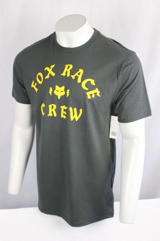 Fox Racing Men's Heritage Short Sleeve Premium T Shirt Dark Shadow Gray