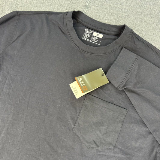 5.11 Tactical Long Sleeve Professional T Shirt Crew Neck Fire Navy Mens XL NEW