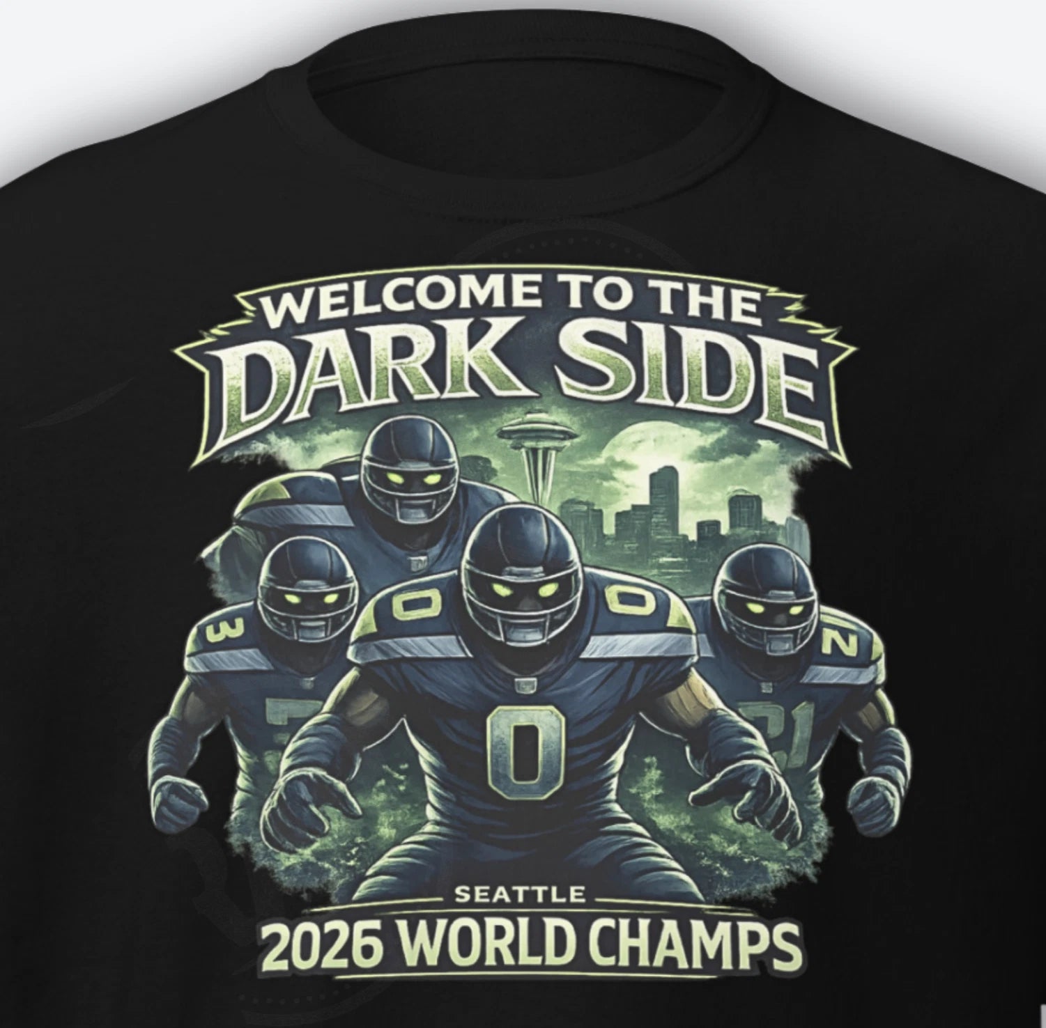 Seahawks World Champs Shirt THE DARK SIDE 2026 Champions Shirt Seattle Football