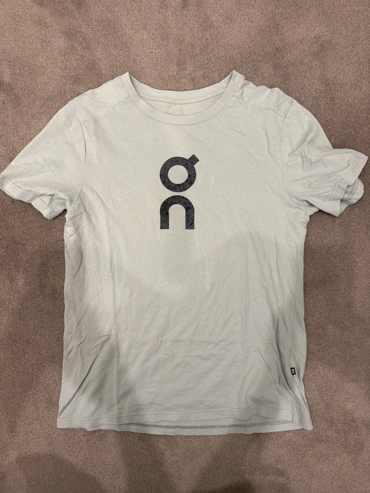 Simple On Running teal shirt