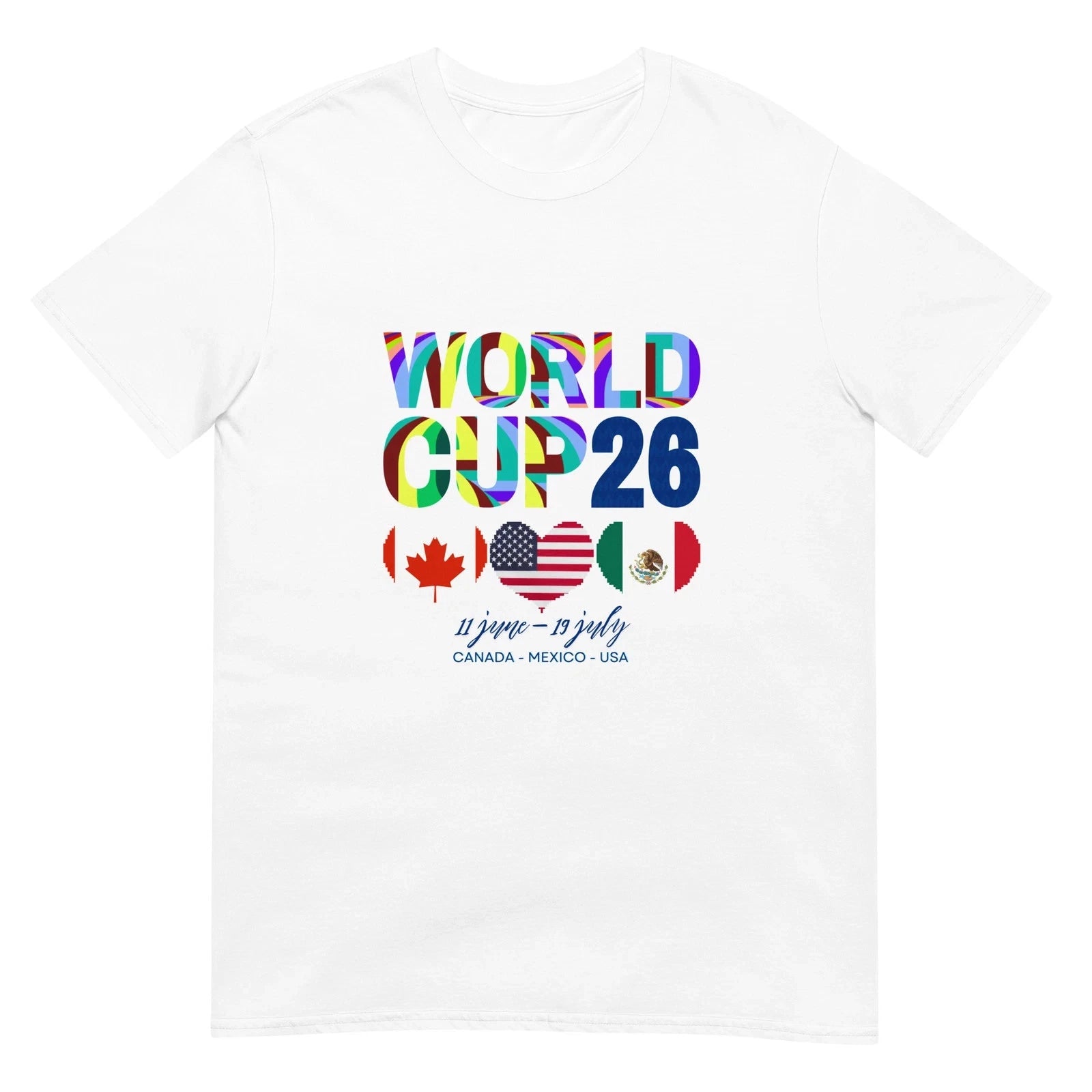 World Cup 2026 Soccer Unisex T-shirt