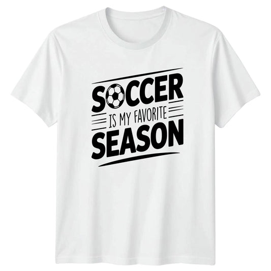 Soccer Is My Favorite Season T-Shirt Soccer Fan Soccer Gift For Him And Her