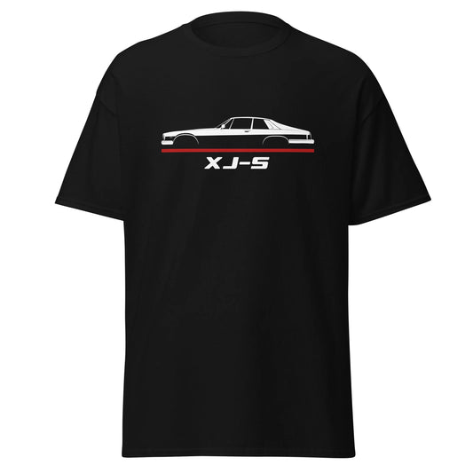 Premium T-Shirt For Jaguar XJ-S 1975-1996 Car Fans Birthday Gift