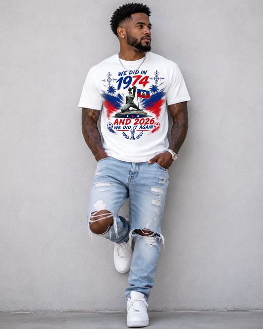 Haiti World Cup Soccer Fan T Shirt