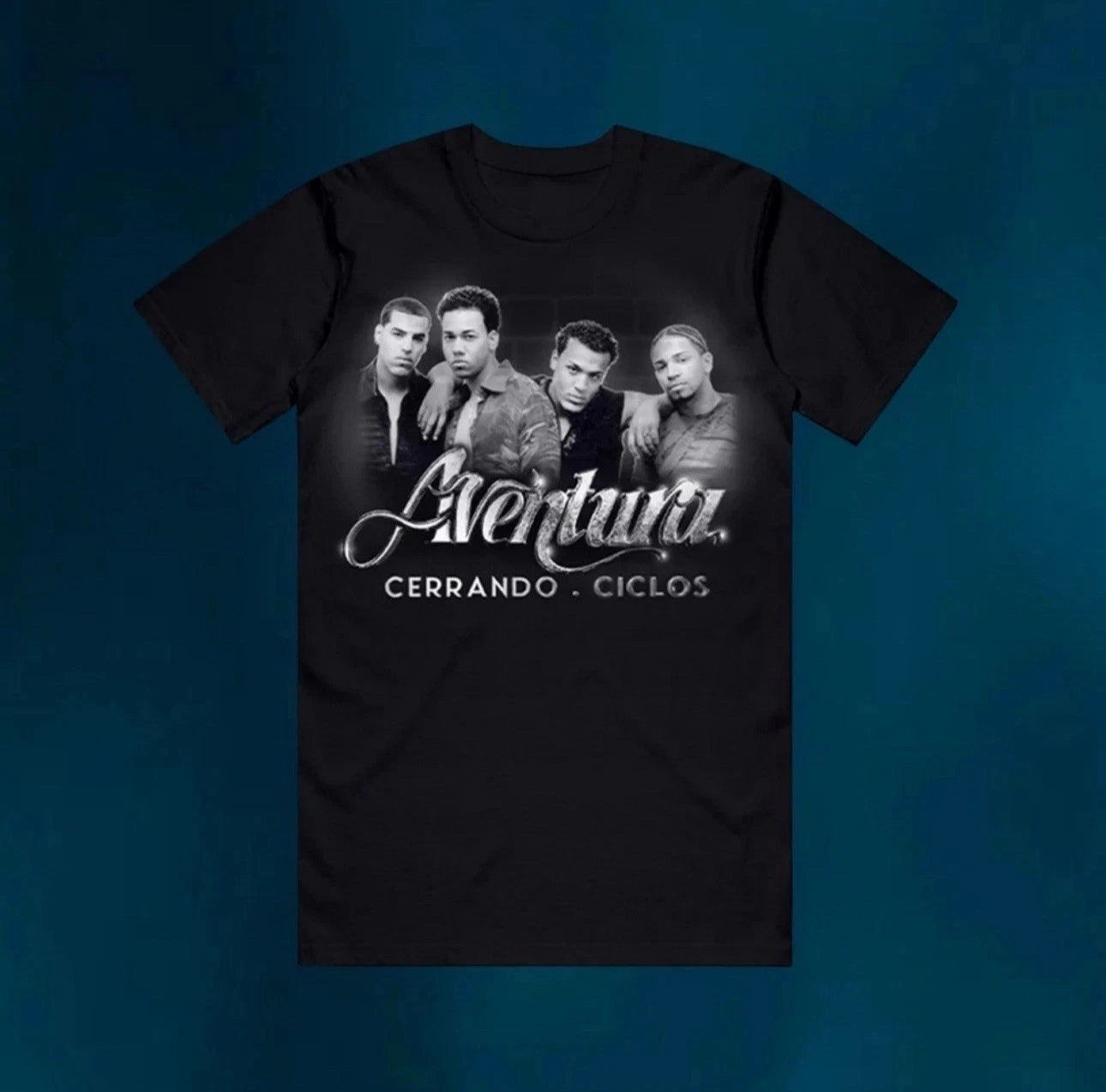 Aventura Cerrando Ciclos Concert Tour Date Merch Tee T-Shirt Unisex New