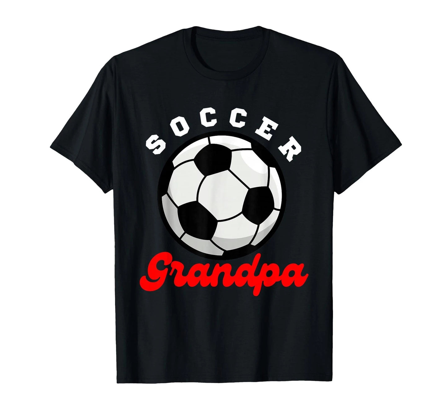 Funny Grandpa Proud Soccer Lover Papa for Father's Day T-Shirt