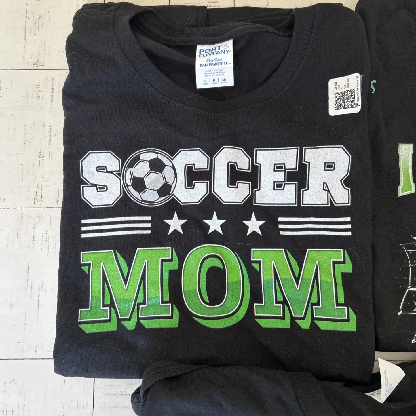 Matching T-shirts set Soccer 6th Birthday, Mom, Dad