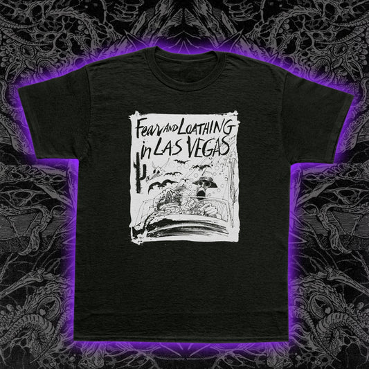Fear and Loathing in Las Vegas T-Shirt Hunter S. Thompson Gonzo Ralph Steadman