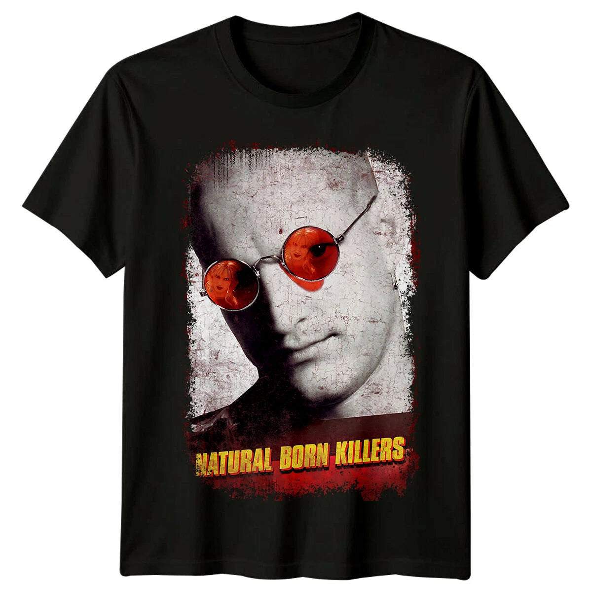 Natural Born Killers (1994) Movie Poster Inspired T-Shirt Retro 90s Tee Unisex