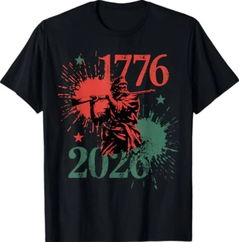 Patriotic 1776 2026 American Freedom - Modern 250 America T-Shirt