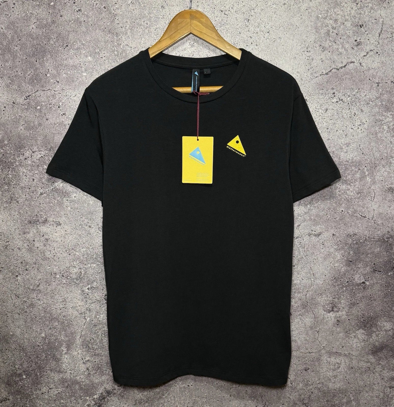 Klattermusen NWT Men’s Runs Verkstad AB SS Black Tee T-shirt Size Small