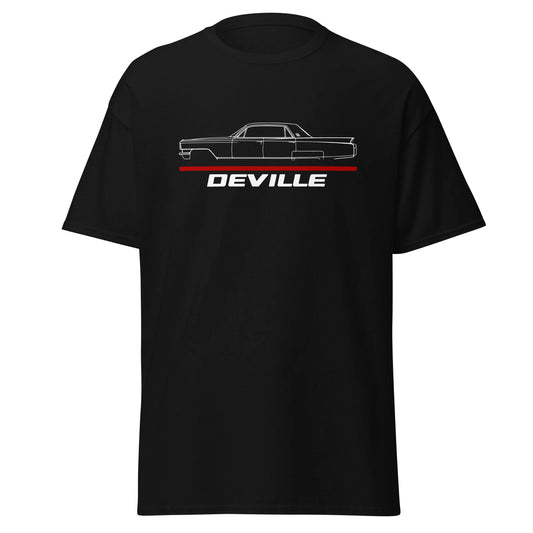 Premium T-Shirt For Cadillac Deville 1963 Car Fans Birthday Gift