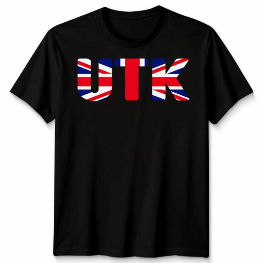 UTK Unisex T Shirt Unite The Kingdom UK Union Jack British Patriot Gift Tee