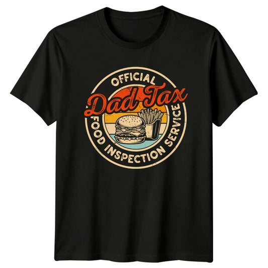 Official Dad Tax Food Inspection Mens T-Shirt Fathers Day Gift For Him