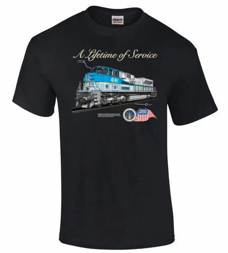 Union Pacific # 4141 George Bush Commemorative Train T-shirt [4141]