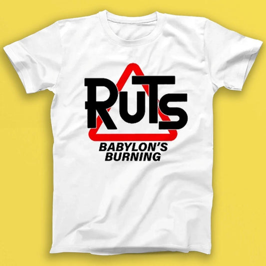 The Ruts Babylon's Burning Punk Rock Music Gift Tee Tshirt T2084