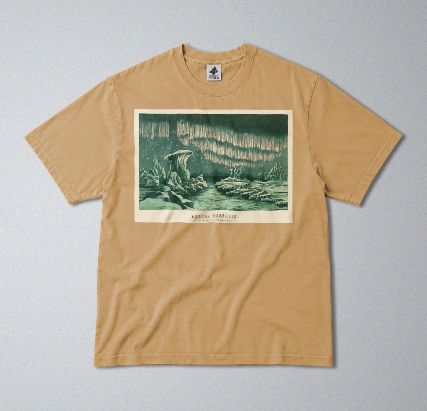 100% Cotton Tee - Regular Fit - Unisex - Aurora Borealis - Northern Lights