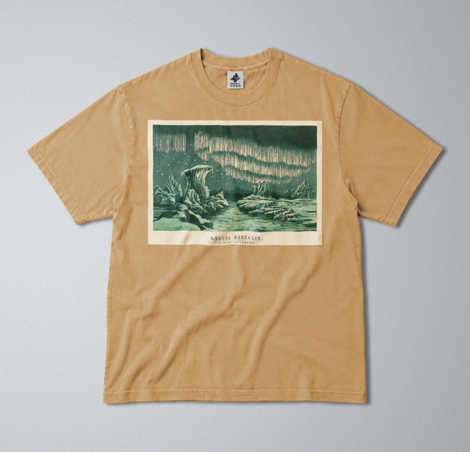 100% Cotton Tee - Regular Fit - Unisex - Aurora Borealis - Northern Lights