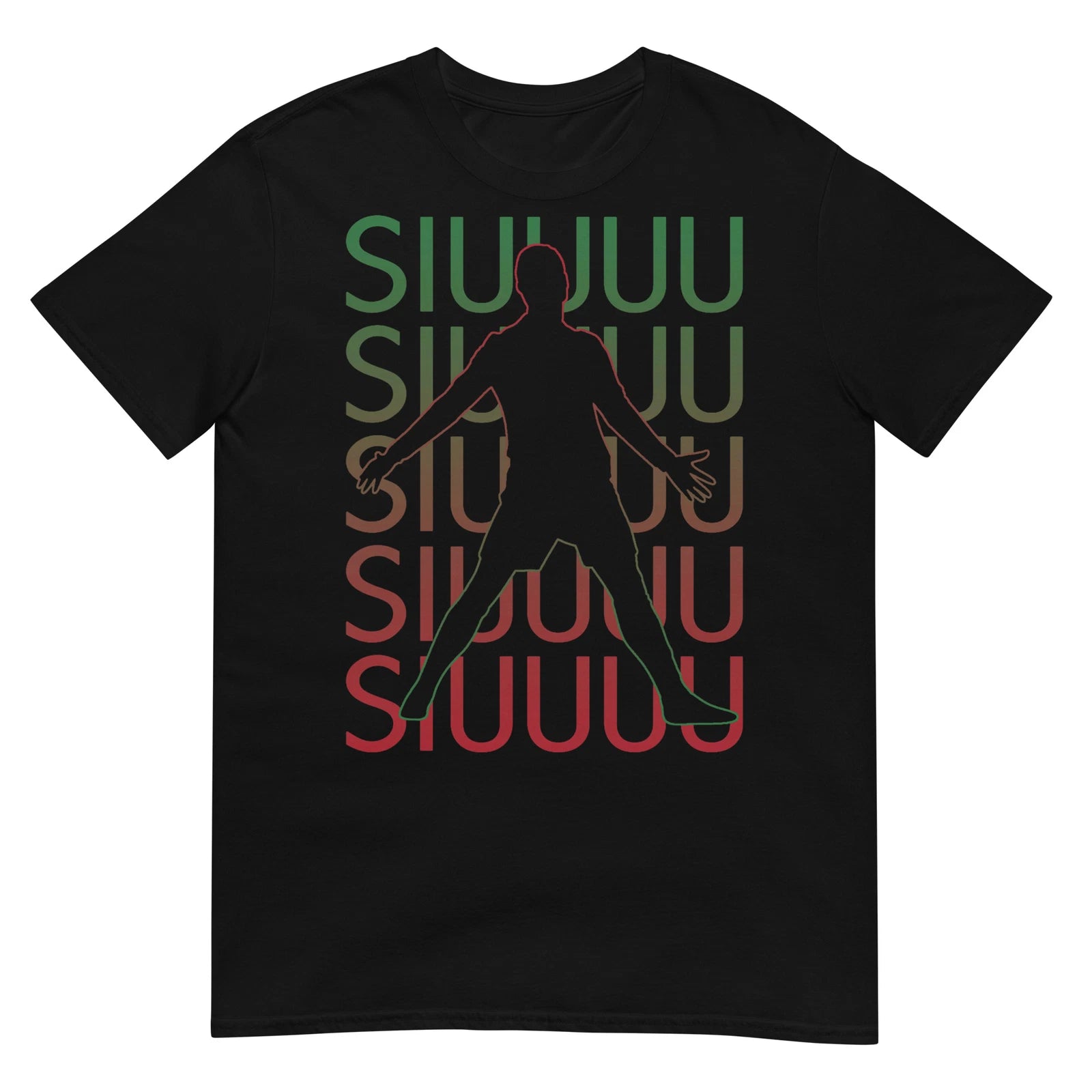 Siuuu Funny Soccer Football Boys Men Women Soccer Player T-Shirt
