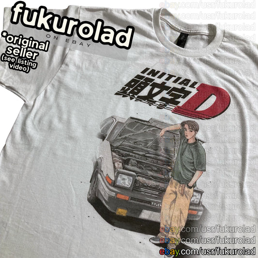 INITIAL D Takumi Fujiwara UNISEX t-shirt - high quality print - ORIGINAL SELLER